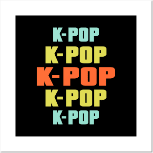 K-Pop Expanding and changing colors Posters and Art